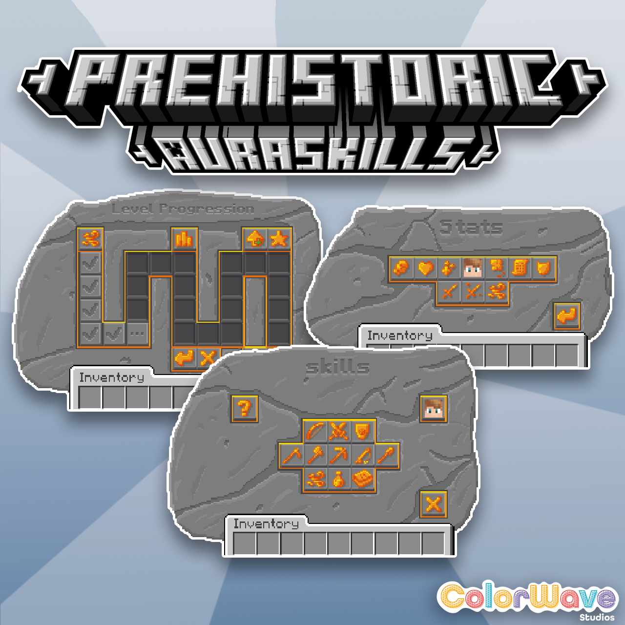 Prehistoric AuraSkills Menu preview image