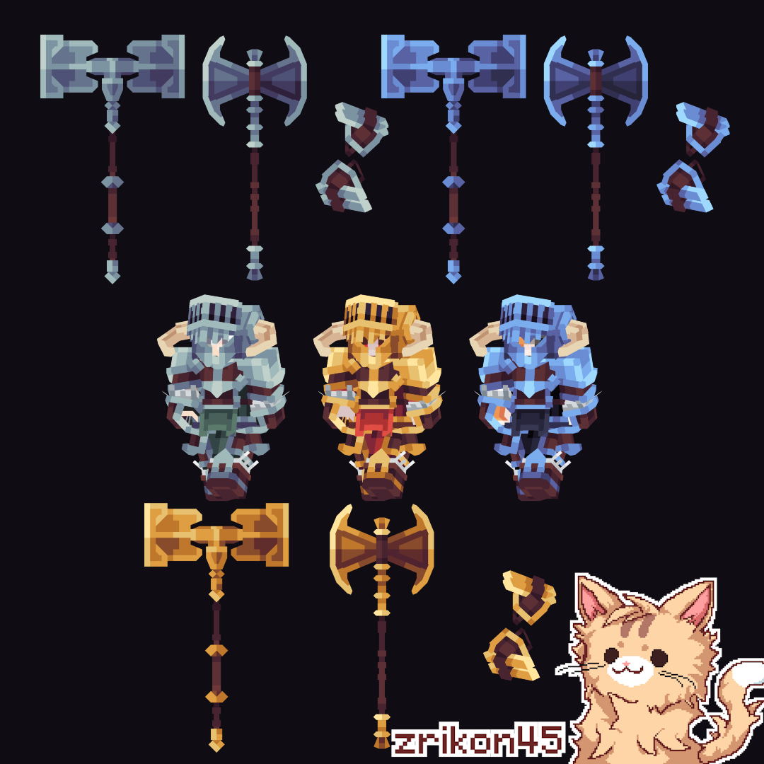 Berserk Armor & Weapon Pack preview image