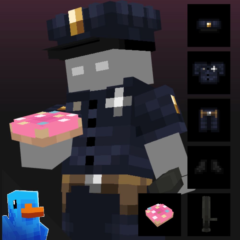 Fischvogels Police Officer Armor + Weapon + Free Donut preview image