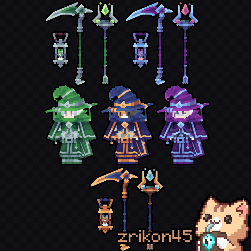 Mage Armor & Weapon Pack preview image