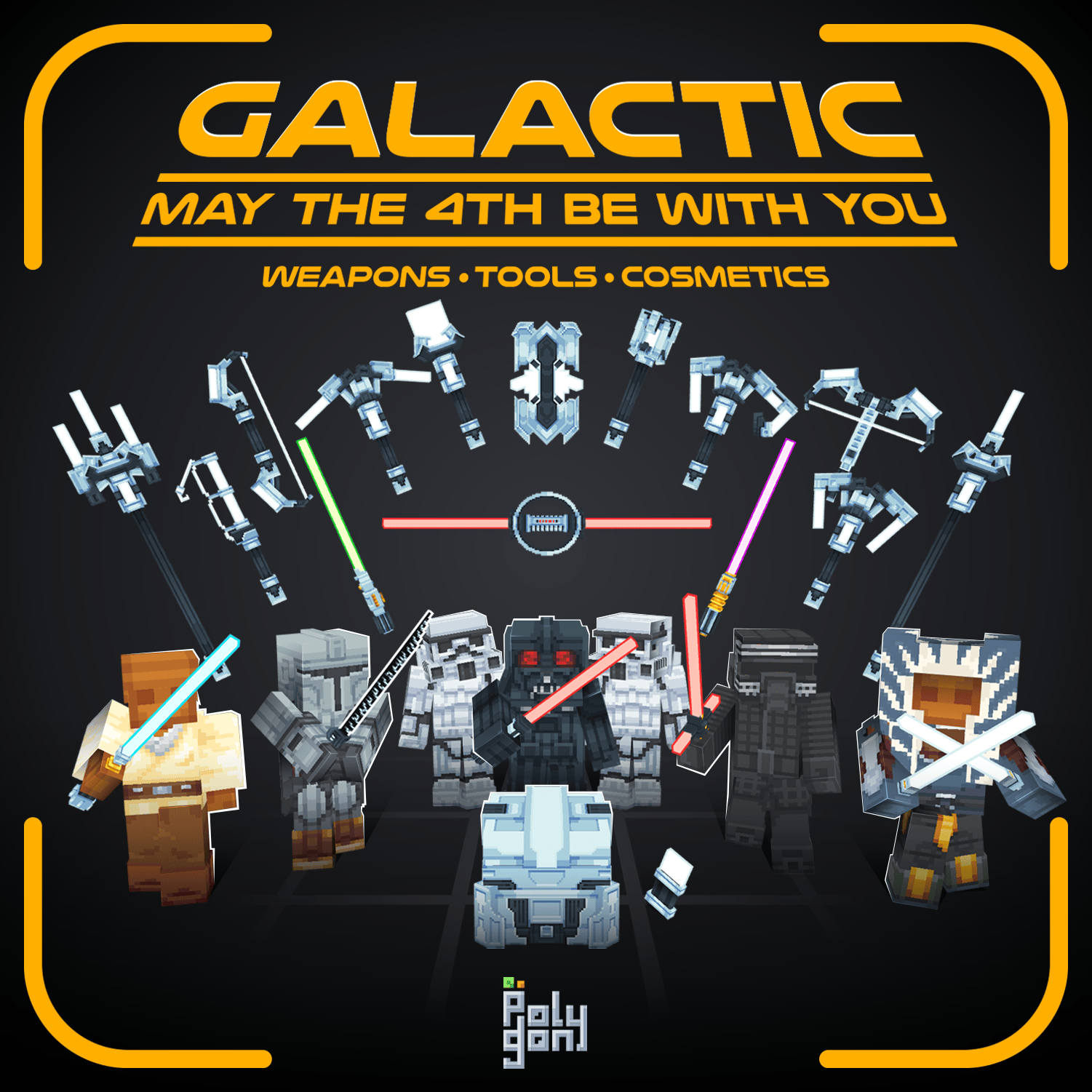 Galactic Weapons and Tools Set (64x) preview image