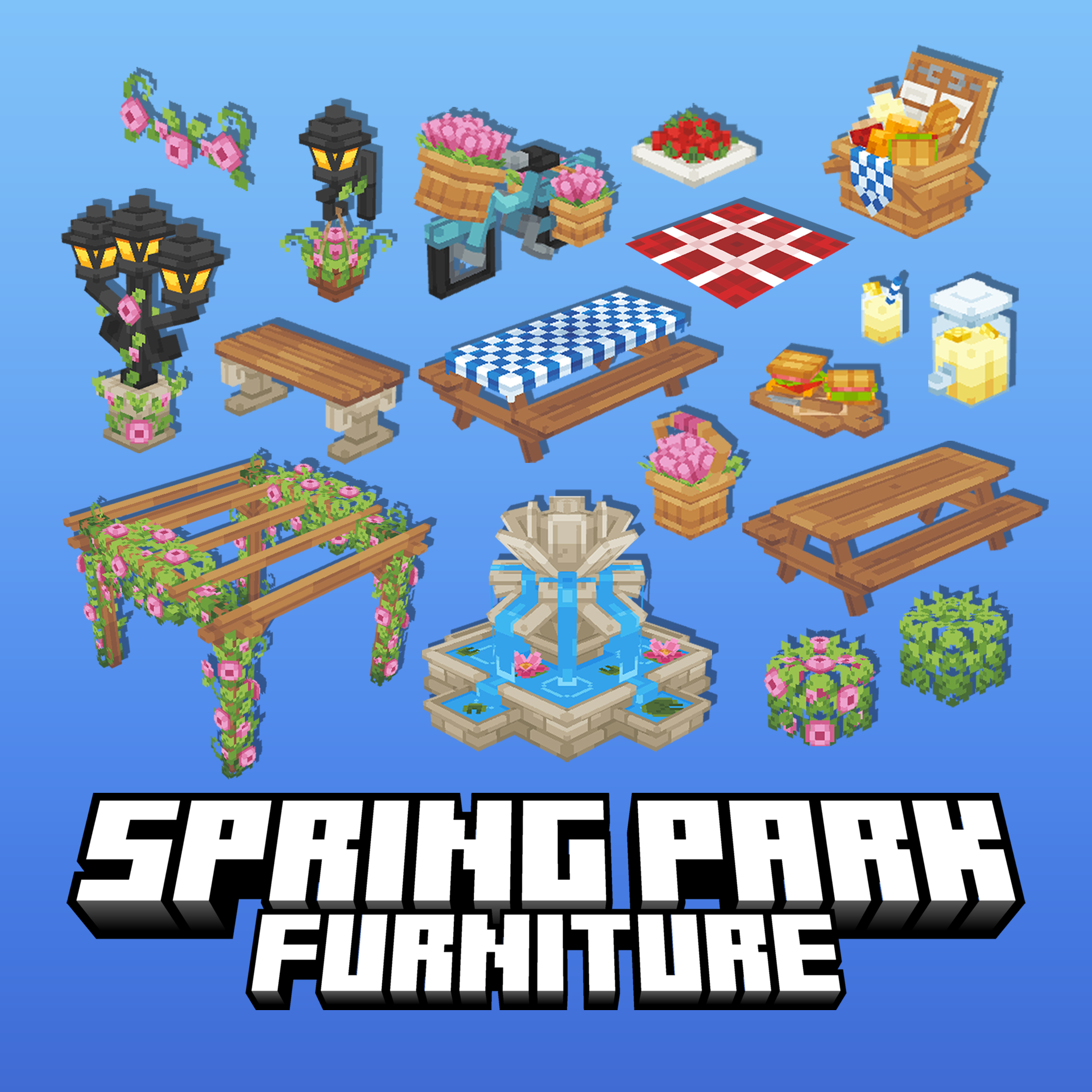 Spring Park | Furniture (DYEABLE) preview image