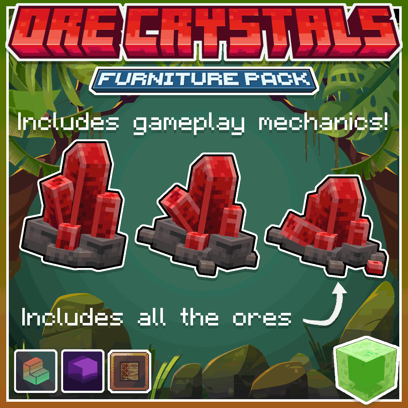 Ore Crystals Pack preview image