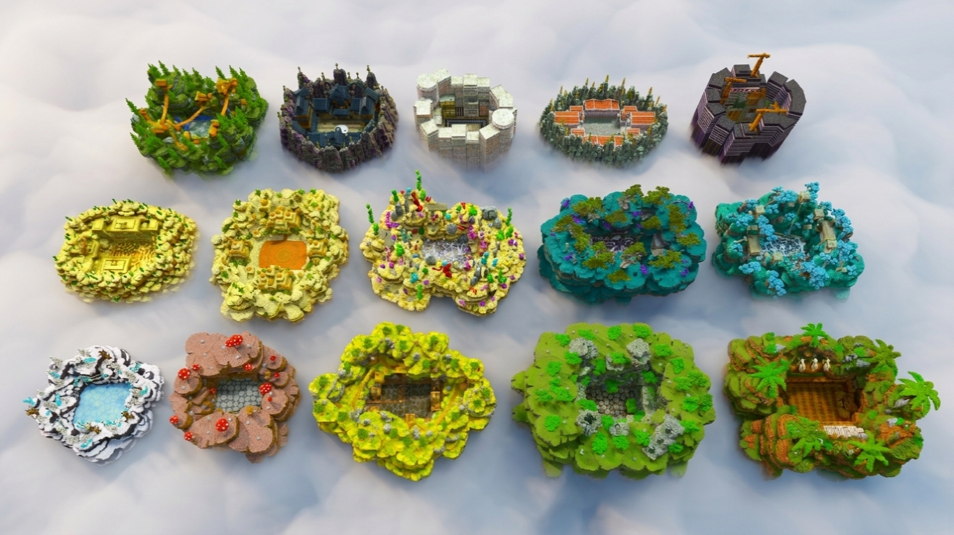 15 Duel PvP Arenas | Pack preview image