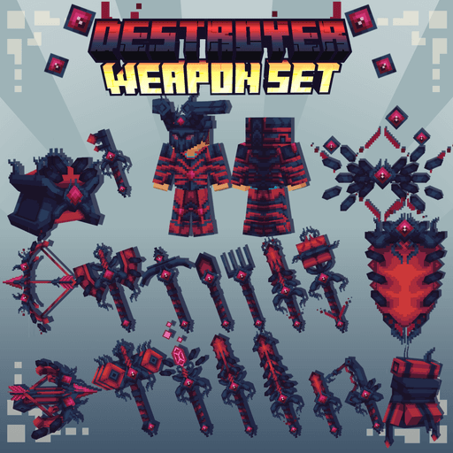 Destroyer Animated Weapon Set preview image