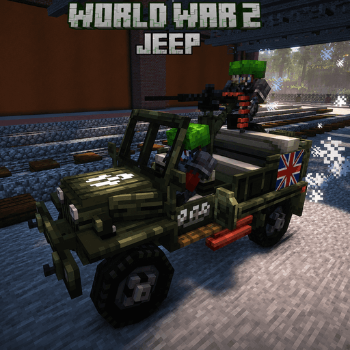 World War 2 Machinegun Jeep preview image