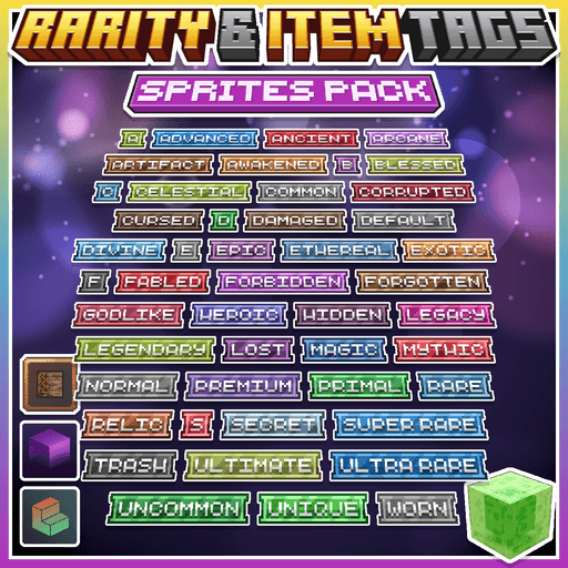 Rarity & Item Tags preview image