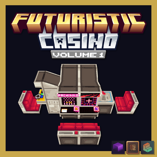 Futuristic Casino Decoration Volume 1 preview image