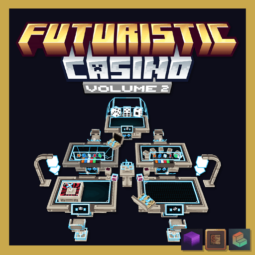 Futuristic Casino Decoration Volume 2 preview image