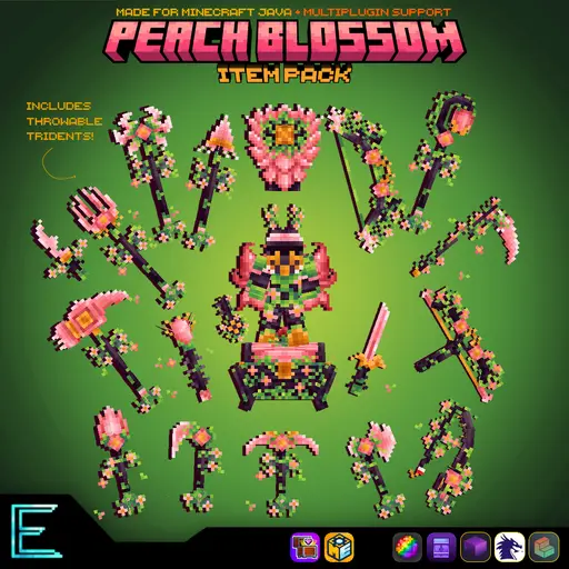 Peach blossom Item pack preview image