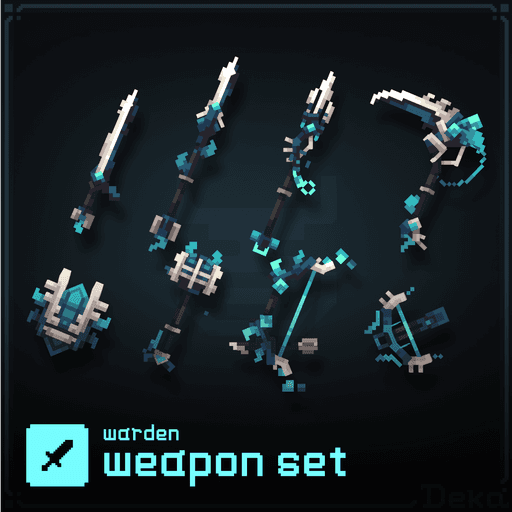 Animated Weapons Set | Warden preview image