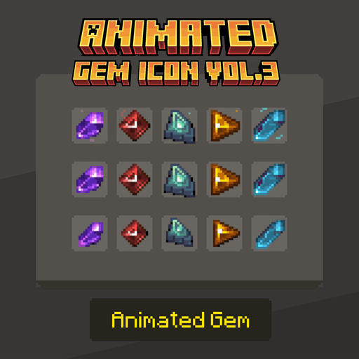 Animated Gem Icon Vol.3 preview image